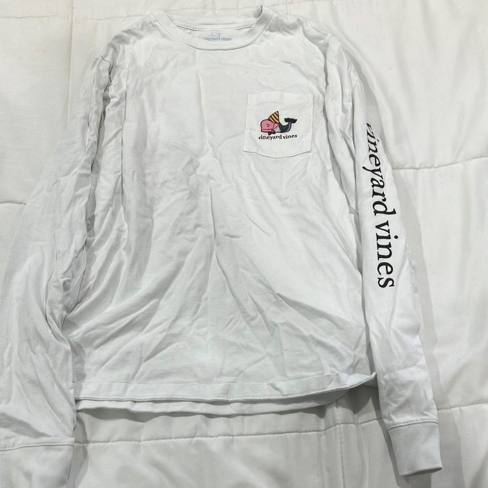 Vineyard vines New Year’s Eve, long sleeve T-shirt